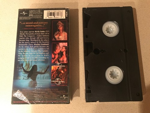 Kull the Conqueror (VHS, 1998) Kevin Sorbo, Tia Carrere, Karina Lombard - Picture 2 of 3