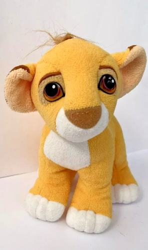 Disney Lion King Simba cub soft toy plushy toy. Pre owned. In fair condition.