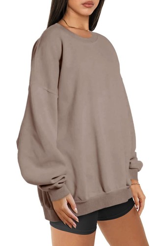 Sweatshirts for Women Hoodies Oversized Crewneck Tops Sweaters Comfy Fall Win... - Picture 2 of 5