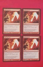 Lightning Axe x4 NM/LP-EX Time Spiral Playset Magic Burn Madness MTG English 