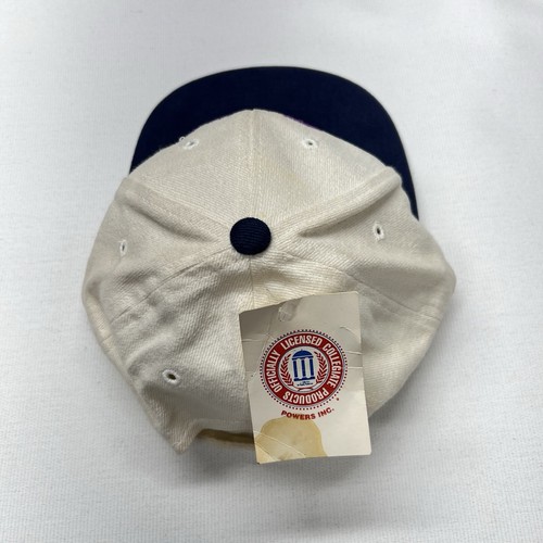 VTG Big East Championship Hat Cap Mens White Blue Basketball NCAA 90s W/ TAG - Picture 6 of 13