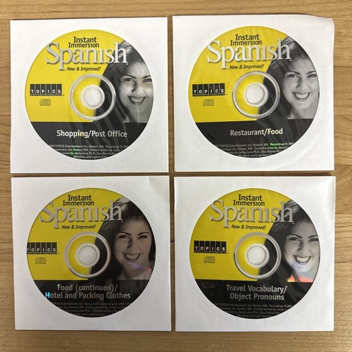 Language Lab Spanish Old Version CDs, CD Roms, Workbook, Phrase Book CD case - Picture 10 of 10