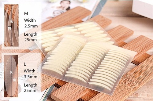 240 Pairs White Thin Invisible Double Eyelid Adhesive Eyes Tape Sticker√ L❤ - Picture 12 of 13