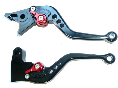 TRIUMPH ROCKET III ROADSTER 2010-2016 BRAKE AND CLUTCH LEVER SET RACE ROAD TS330 - Picture 5 of 9