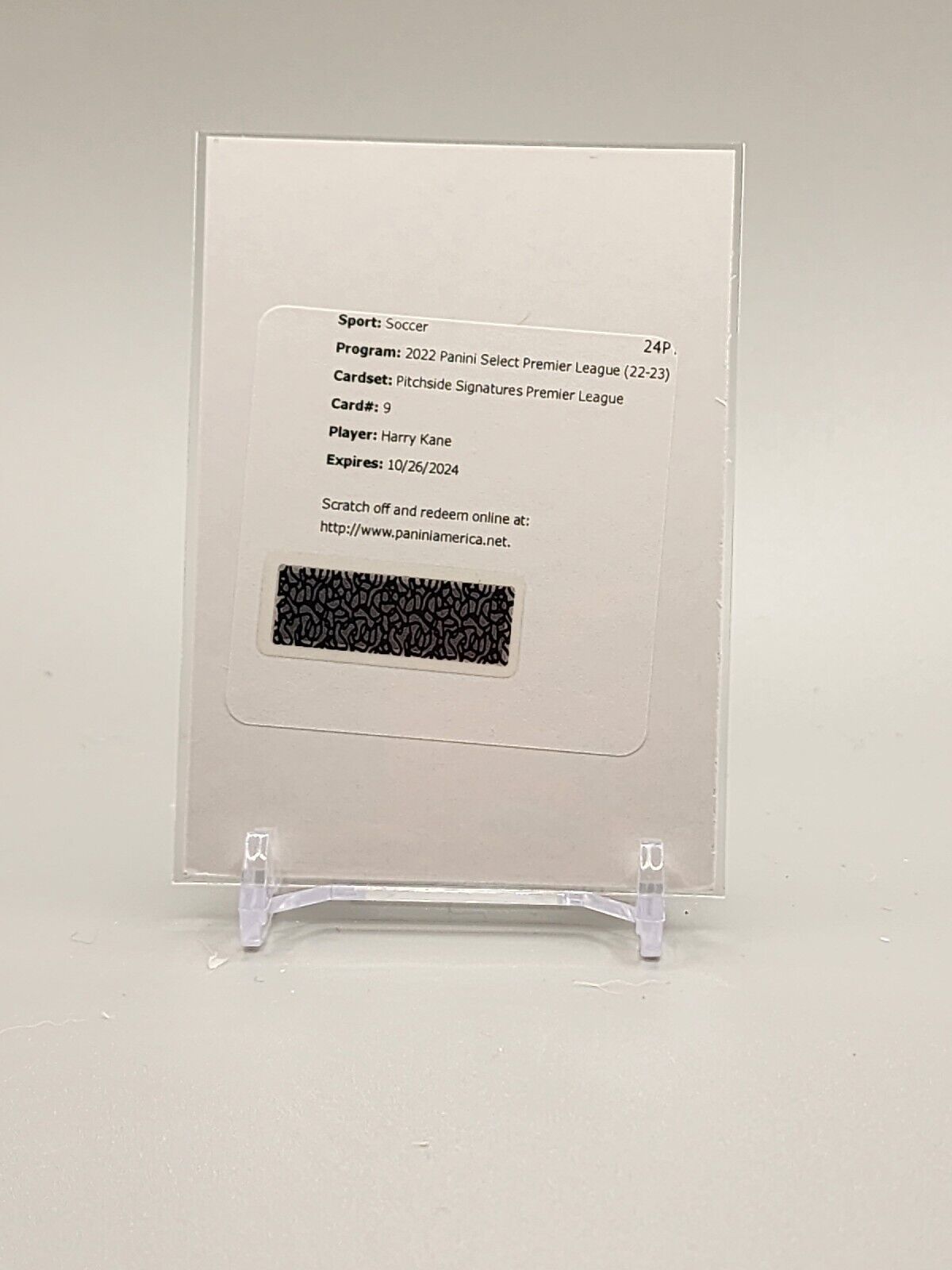 Panini Immaculate Harry Kane Booklet 直筆 一番の贈り物