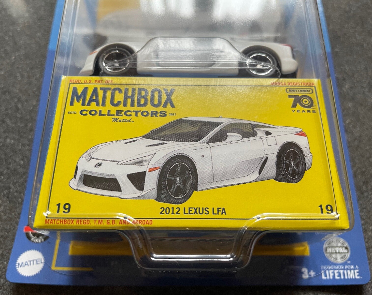Matchbox 2012 Lexus LFA Collectors 1922 Hypercar 164 Modellauto Spielzeug OVP