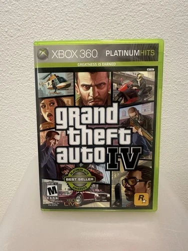 GTA IV – Xbox 360 – Tested & Working – CIB