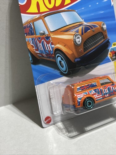 2024 Hot Wheels Orange '67 Austin Mini Van – HW ART CARS Series 1:64 Diecast - Picture 3 of 13
