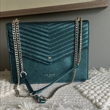 Ted Baker London Kamille Metallic Leather Cross Body Bag