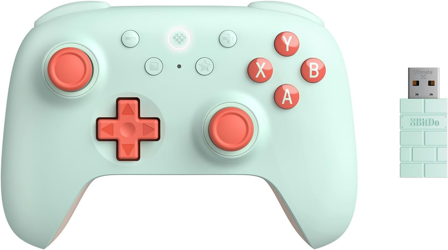 Ultimate 2C Wireless Controller for Windows PC and Android, with 1000Hz Polling 