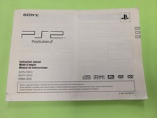 Sony PlayStation 2 PS2 Instruction Manual for Console Only SCPH-70011
