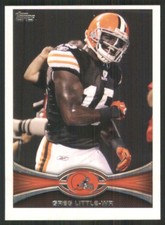 2012 Topps #352 Greg Little Cleveland Browns 46222
