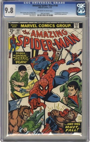 AMAZING SPIDER-MAN 140 - CGC 9.8 - Marvel Comics