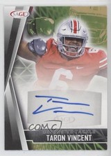 2022 SAGE Low Series Auto Black Taron Vincent #A-TV Auto 0nr3