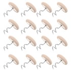  50 Stück Polsternägel für Möbel: Drehstifte für Bettvolants, Sofabezüge,