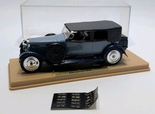 1/43 SOLIDO AGE D'OR - CLASSIC 1926 HISPANO SUIZA DECOUVRABLE BLUE DIECAST CAR