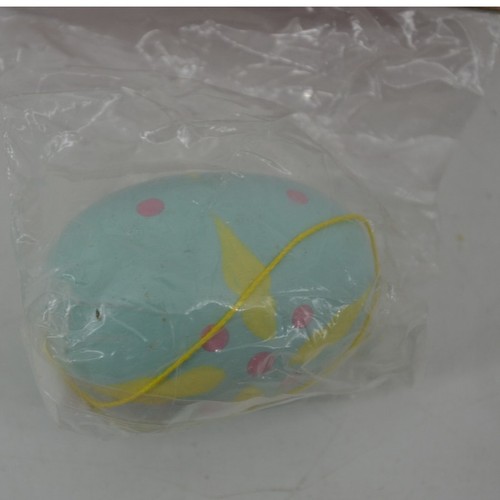 Michaels 4er Set Ostereier hängende Ornamente handbemalt 2 Zoll - Bild 9 von 10