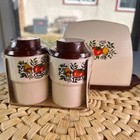 Vintage Sterilite Gourmet Garden Shaker Set Salt & Pepper Napkin Holder Vintage