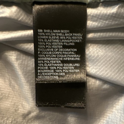 The North Face Women's Light Weight Puffer Grey Blue Large - Picture 7 of 14