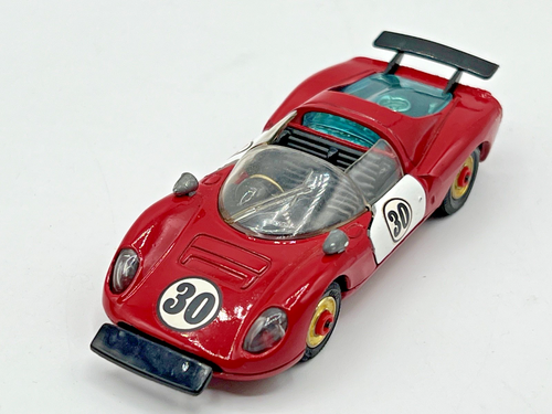 CORGI 344 FERRARI 206 DINO SPORT RED SPOT "WHIZZWHEELS" Good boxed + free post - Picture 3 of 16