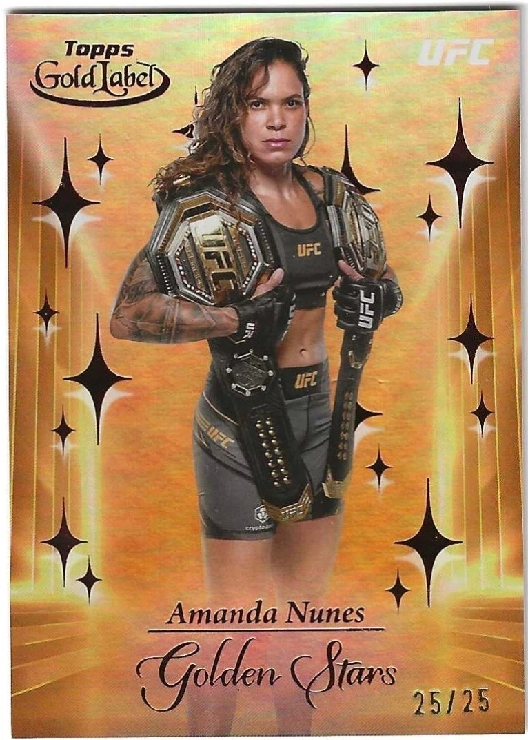 UFC　王者　アマンダ・ヌネス　ゴールドカード　psa10 2024 Topps Gold Label UFC - Amanda Nunes #GS-6 for sale | eBay