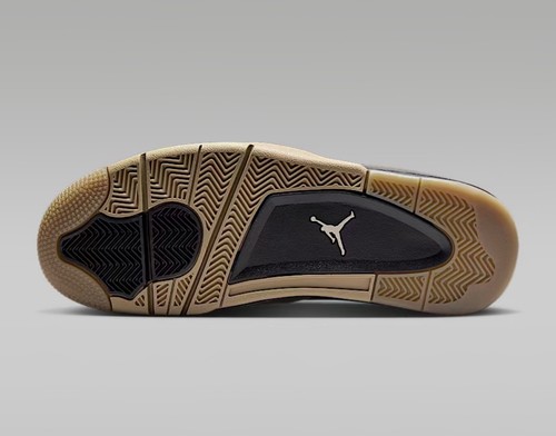 AIR JORDAN 4 RM IRONSTONE/MEDIO OLIVA-MARRONE BAROCCO FQ7939-022-TAGLIA 9 - Foto 2 di 9