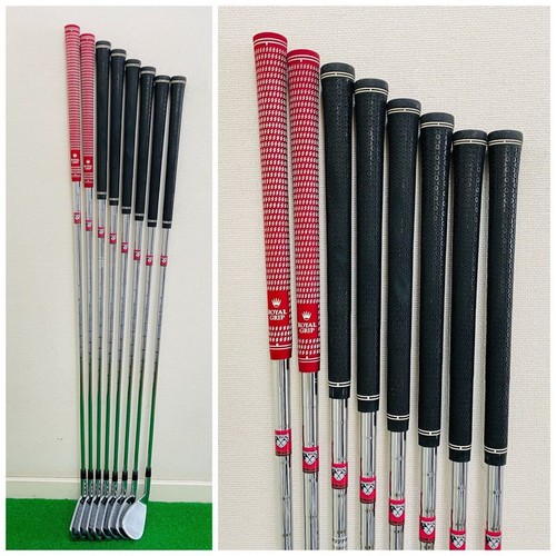 ◼️8pcs◼️ TaylorMade rac COIN FORGED Iron Set 8clubs 3-9,48 Shaft NS PRO 950GH R - Picture 8 of 8