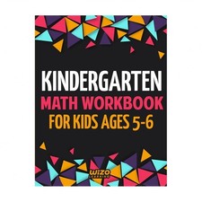 Kindergarten Math Workbook for Kids Ages 5-6