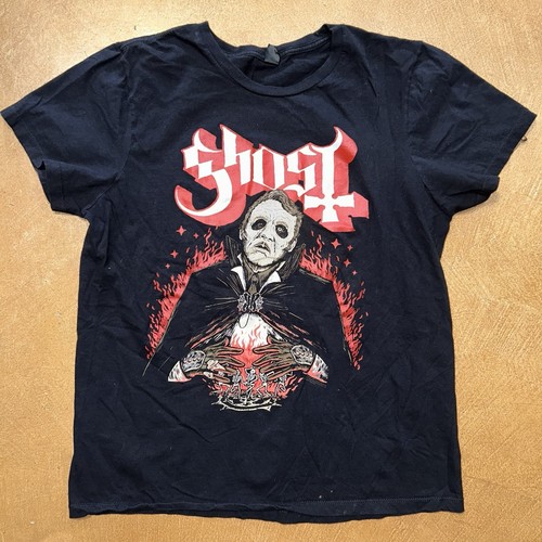 Ghost Custom Reverse Tie Dye T-Shirt Größe Large OOAK - Bild 7 von 8