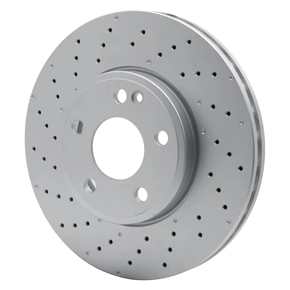 For Mercedes-Benz A200 2013-2017 DFC 624-63120 GEOSPEC Drilled Front Brake Rotor Foto 2 de 4