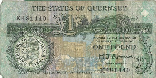 STATES OF GUERNSEY £1 BANKNOTES BY SERIES P48-P52 VARIOUS GRADES CHOOSE - Picture 11 of 44
