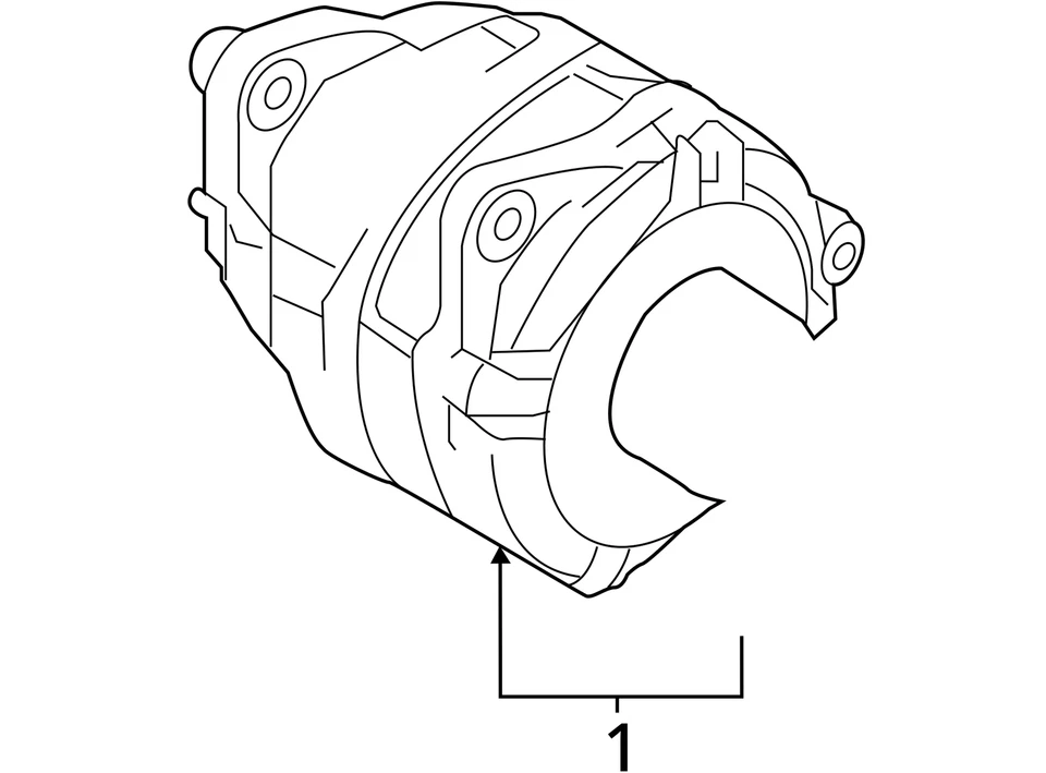 Alternator 2011 M56 Sku#3980638 - Image 4 of 4