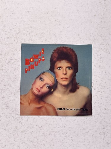 David Bowie Pin Ups Magazine & Sticker Original RCA Records 1970s - Picture 2 of 14