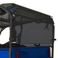 Rear Smoke Windshield For Honda Pioneer 1000-5 2016+ 2017 18 UTV w/ install kit