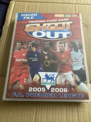 Magic Box Int 2005/2006 Premier League Trading Card Set mit Binder