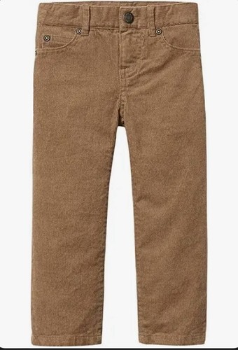 NEW! Janie And Jack Fall 2024  Khaki 5 Pocket Stretch Corduroy Pants Size 8 - Picture 1 of 9