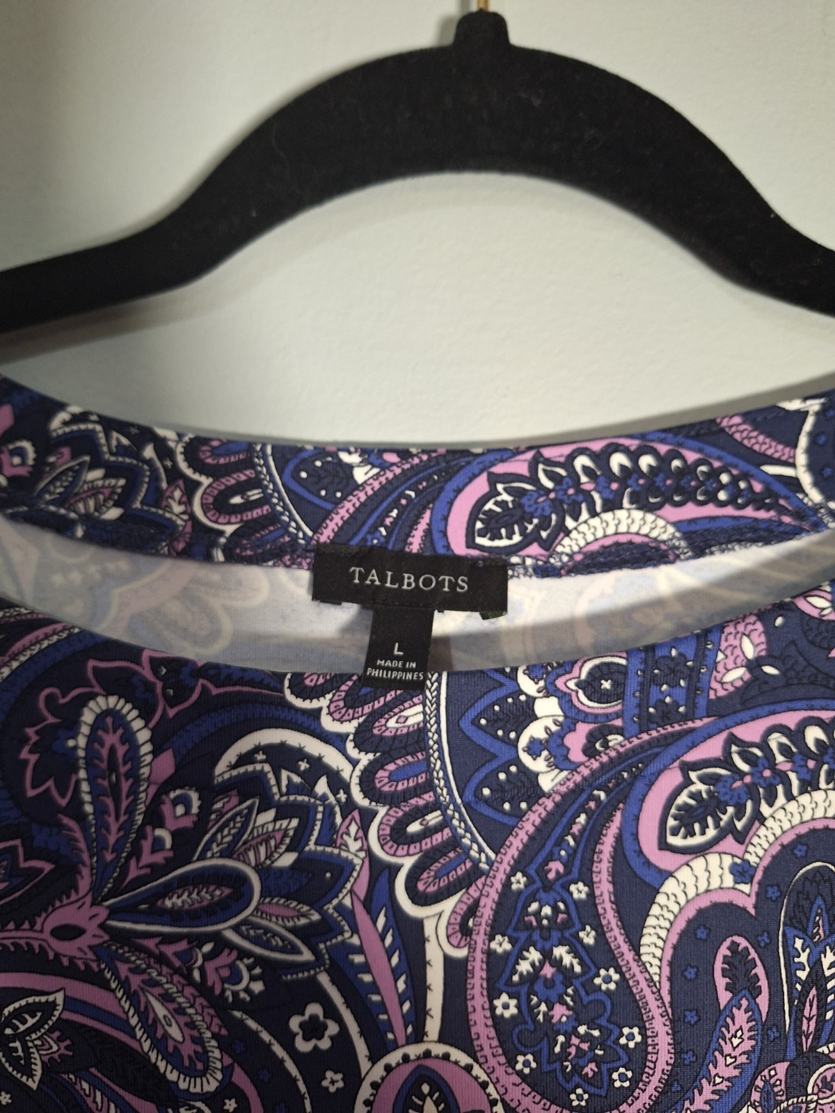 Talbots Performance Nylon Boat Neck Shift Dress W… - image 3