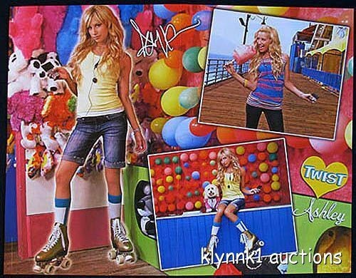 Póster Zac Efron plegable central 800A Ashley Tisdale en la parte posterior - Imagen 2 de 2