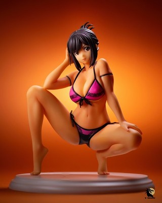 Orca Toys Swimsuit Gravure Style Nande Koko Pink Ver 1/5.5 Figure - Displayed