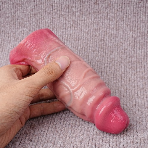 wiederverwendbare Penis Extender vergrößern Mantel Kondom Umfang Verbesserung DE - Bild 17 von 24