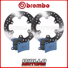 KIT PADS + DISCS BREMBO YAMAHA YX RADIAN 600 1989 FRONT [07 - Fixed] 2