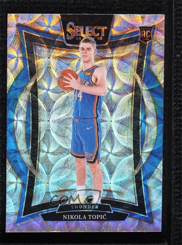 2024-25 Panini Select Concourse Scope Prizm Nikola Topic #89 Rookie RC