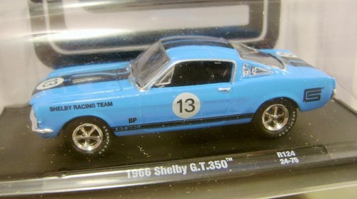 1966 '66 SHELBY GT350 BLUE R124 AUTO DRIVERS M2 MACHINES DIECAST 2024 - Picture 2 of 2