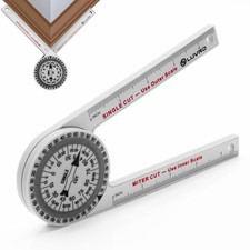 Miter Saw Protractor, Professional Miter Angle Finder for Woodworking Replace...