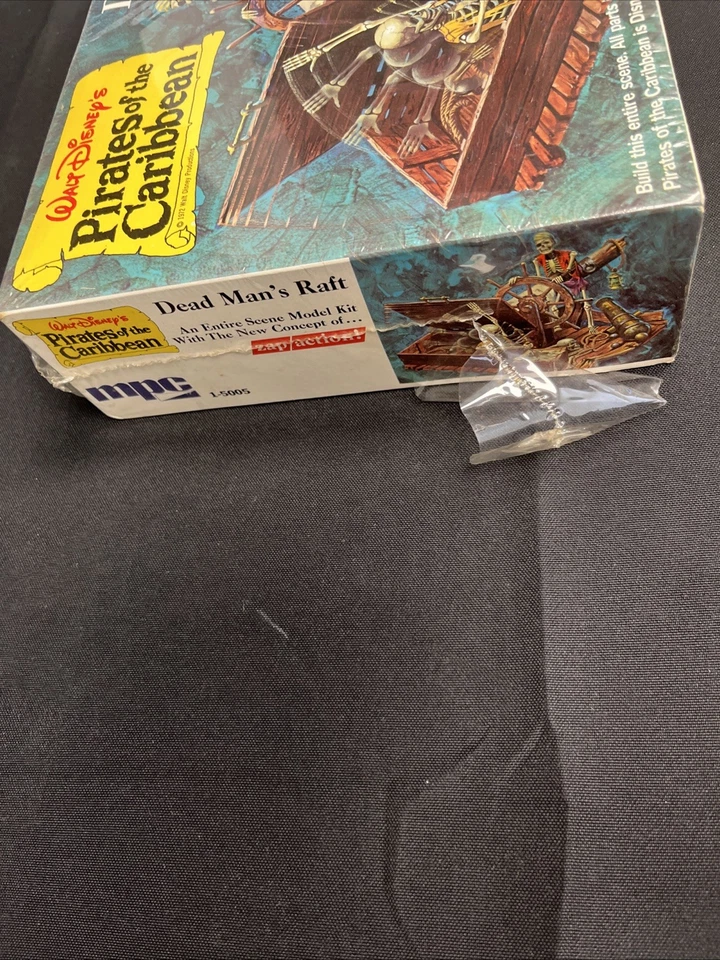 1972 MPC Dead Man’s Raft Pirates Of The Caribbean Factory Sealed Model Kit - Image 3 of 4