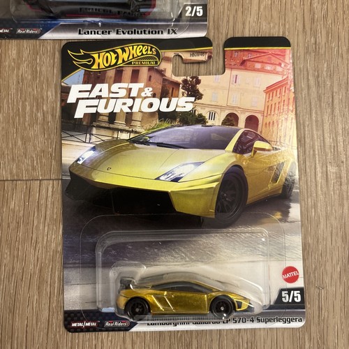 Hot Wheels Premium Fast & Furious HNW46 Set of 4 of 5 by Mattel - Picture 6 of 7