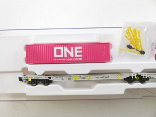 (RBT192) Fleischmann 825027 Doppeltaschen-Gelenkwagen AAE "ONE", DC, N, OVP - Bild 2 von 5