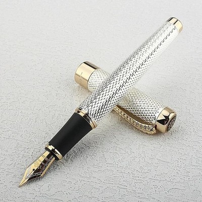 Dragon Gold Clip Füllfederhalter EF F Feder Kreativ Business Geschenk Schreibwaren Qualität