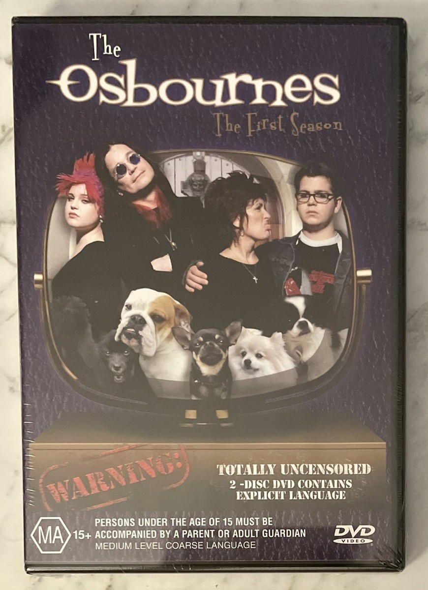 Osbournes, the : Season 1 (Uncensored, DVD, 2002) for sale