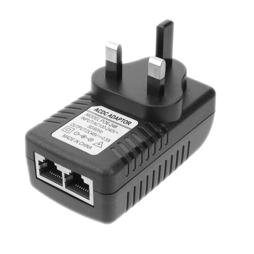 DC 48 V 0,5 A POE-Injektor-Netzteil über Ethernet-Adapter mit UK-Stecker für 48 - Afbeelding 7 van 12